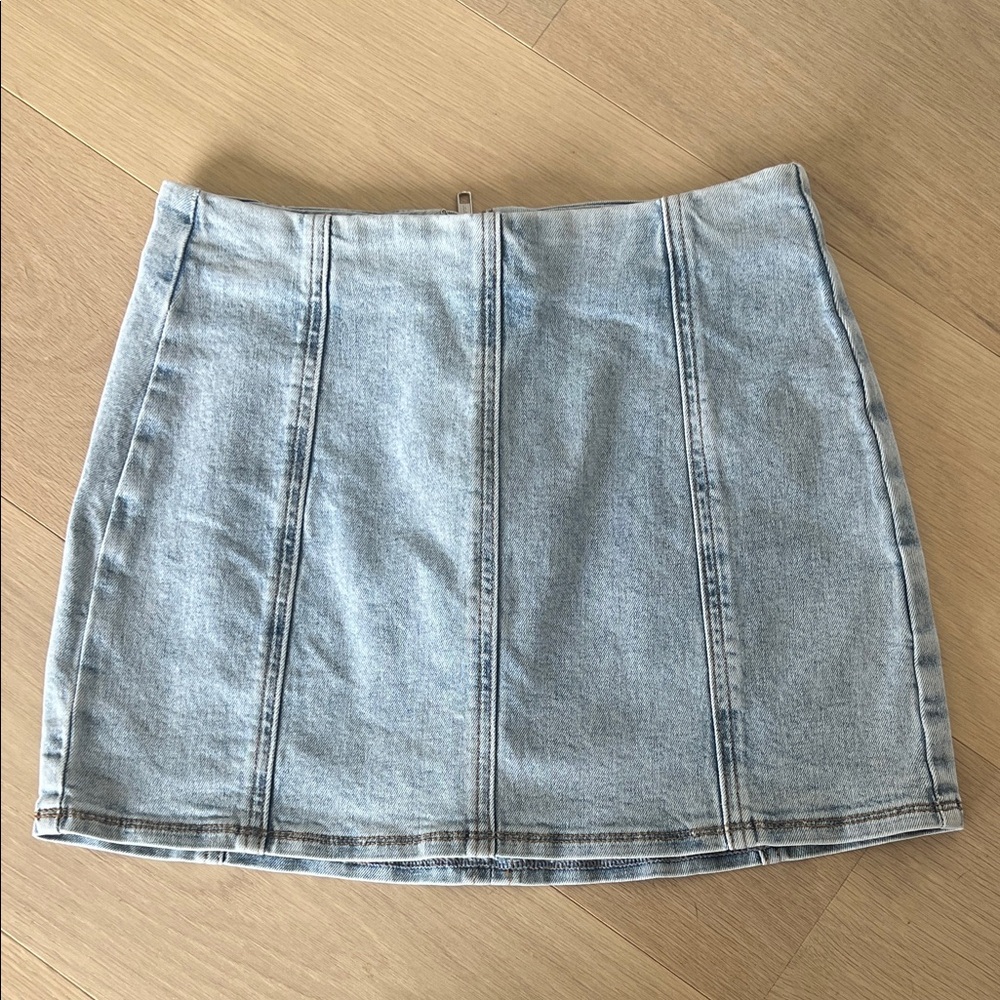 Mini Denim Skirt
